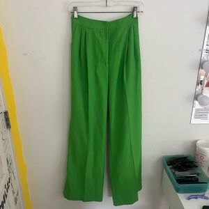 Nasty Gal Green Tailored Pants